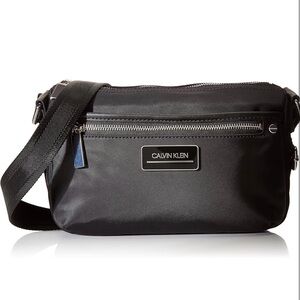 Calvin Klein Women’s Belfast Nylon Key Item Small Crossbody